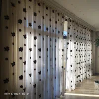 پرده|پرده، رانر، رومیزی|اصفهان, ملک|دیوار