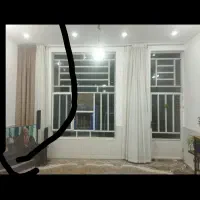 پرده حریر با آستر|پرده، رانر، رومیزی|میبد, |دیوار