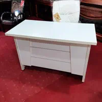 میز اداری ۱۲۰ در ۶۰ دو کشو رنگ بندی کامل صندلی