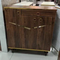 جا کفشی دو درب تک کشو چوبکده اهورا|جاکفشی، کمد، دراور|الوند, |دیوار