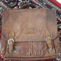 کیف  دانشجویی تمام چرم خارجی اصله اصل