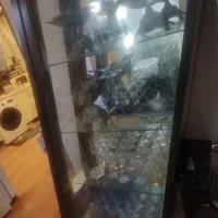 بوفه زاویه دار ۴طبقه|بوفه، ویترین، کنسول|گرگان, |دیوار