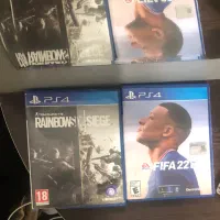 دیسک بازی PS4 فیفا 22‌ و رینبو سیکس