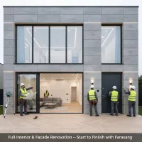 بازسازی دکوراسیون داخلی و نما با تیم اجرایی فراسنگ|صنایع دستی و سایر لوازم تزئینی|اندیشه, اندیشه فاز ۳|دیوار