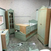 سرویس چوب اتاق کودک نوجوان مدل پارمیس