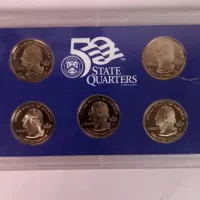 مجموعه ضرب سکه ایالات متحده|کلکسیون سکه، تمبر، اسکناس|تهران, امام زاده عبدالله|دیوار