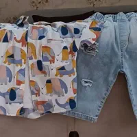 لباس پسرانه ۶ساله  در حد نو