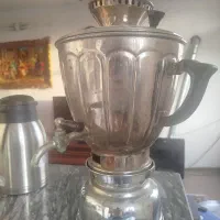 سماور قدیمی گازسوز برند آلی نسب
