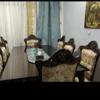 میز ناهارخوری منبدکاری هشت نفره