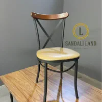 میزوصندلی فلزی، کافه رستورانی