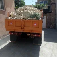 حمل مصالح ساختمانی ماسه آجر نخاله و..باخاور کمپرسی
