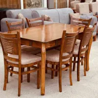 میز نهار خوری 4نفره|میز و صندلی غذاخوری|شیروان (خراسان), |دیوار