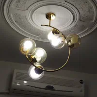 لوستر مدل ماه|لوستر و چراغ آویز|پاکدشت, پارچین|دیوار