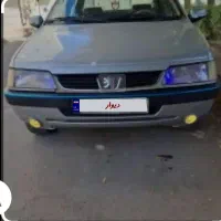 پژو طرحslx نقره ای پوست سقف تعویض