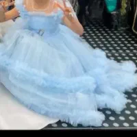 لباس عروس سیندرلایی ب رنگ آبی سیندرلایی|لباس|نسیم‌شهر, |دیوار