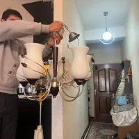 لوستر پنج شعله