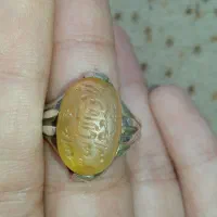 انگشترخط صفوی ماشاالله|کلکسیون اشیاء عتیقه|خمینیشهر, |دیوار