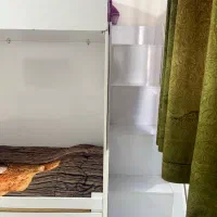 تخت دو طبقه|تخت و سرویس خواب|گلبهار, شهر جدید گلبهار|دیوار