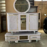 ست کنسول و آینه سرویس چوبی جهیزیه اینه کنسول