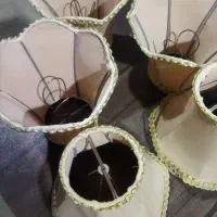 لوسترپنج شاخه|لوستر و چراغ آویز|بجنورد, |دیوار