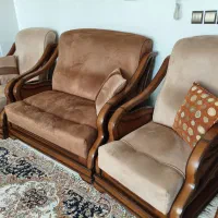 مبل راحتی هشت نفره با میز و عسلی