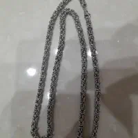 زنجیر گردنبند نقره