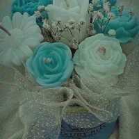 باکس گل شمع|صنایع دستی و سایر لوازم تزئینی|گرمسار, |دیوار