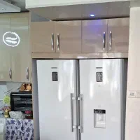 یخچال و فریزر دوقلو هیوندا  سالم و درحال کار|یخچال و فریزر|فولادشهر, مسکن مهر فولادشهر|دیوار