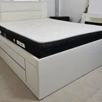 تخت خواب دو نفره کشودار