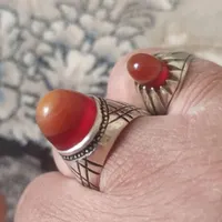 فروش یک جفت انگشتر سه پوست بابا قوری