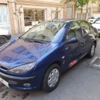 پژو ۲۰۶ آبی کاربنی|خودرو سواری و وانت|تهران, حر|دیوار