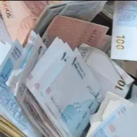 مقداری پول پیدا شده