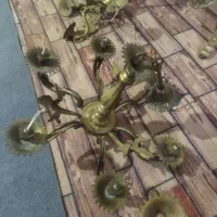 لوستر قدیمی برنجی|لوستر و چراغ آویز|محمدشهر, محمدشهر|دیوار