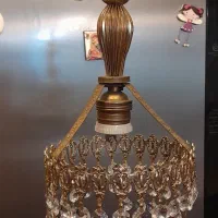 لوستر برنزی آنتیک قدیمی