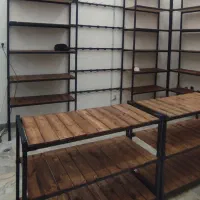 قفسه 880 طبقاتی چوب روس (رگال سازی سپهر)
