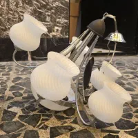 لوستر ۵ شاخه و تک شاخه