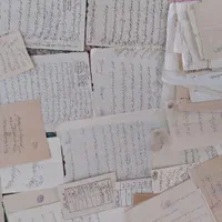 نامه ها واسنادخطی قدیمی قاجار ،رضا شاه و ...|کلکسیون اشیاء عتیقه|گرگان, |دیوار