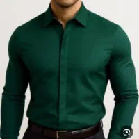 پیراهن سبز کله غازی،درباری دوشین(پارچه ضدچروک)