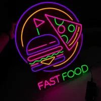 تابلو ال ای دی ثابت روان نئون فلکسی LED|لامپ و چراغ|اصفهان, شفق|دیوار