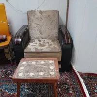 مبل راحتی تخت شو فنری در حد|مبلمان خانگی و میز عسلی|اردبیل, |دیوار