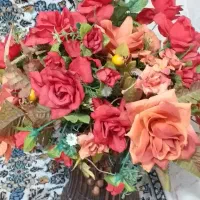 گل و گلدان|گل مصنوعی|یزد, |دیوار