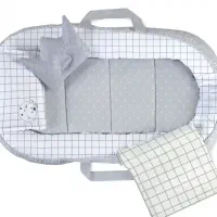 تشک ۵ تکه  لبه دار نوزاد برند رز برن