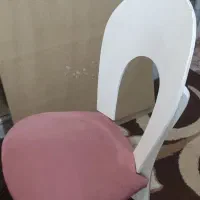 میزو صندلی نهارخوری گل مصنوعی وچراغ مطالعه پارچه