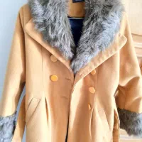 پالتو فوتر خزدار دخترانه