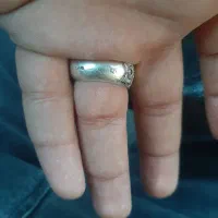 انگشتر نقره قلم کاری|جواهرات|ایذه, |دیوار