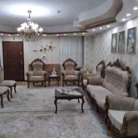 مبل سلطنتی منبت راش ۹ نفره با میزها