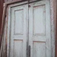 در و پنجره چوبی قدیمی|مصالح و تجهیزات ساختمان|طبقده, |دیوار