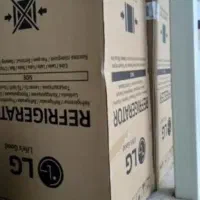 کارتون یخچال دوقلو و لباسشویی ال جی