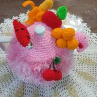 دم کنی قوری  بافت  فانتزی