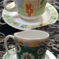 فنجان و نعلبکی نو